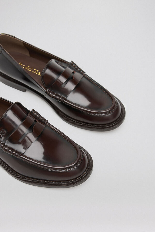 Pedro del Hierro Masked Moccasin Brown