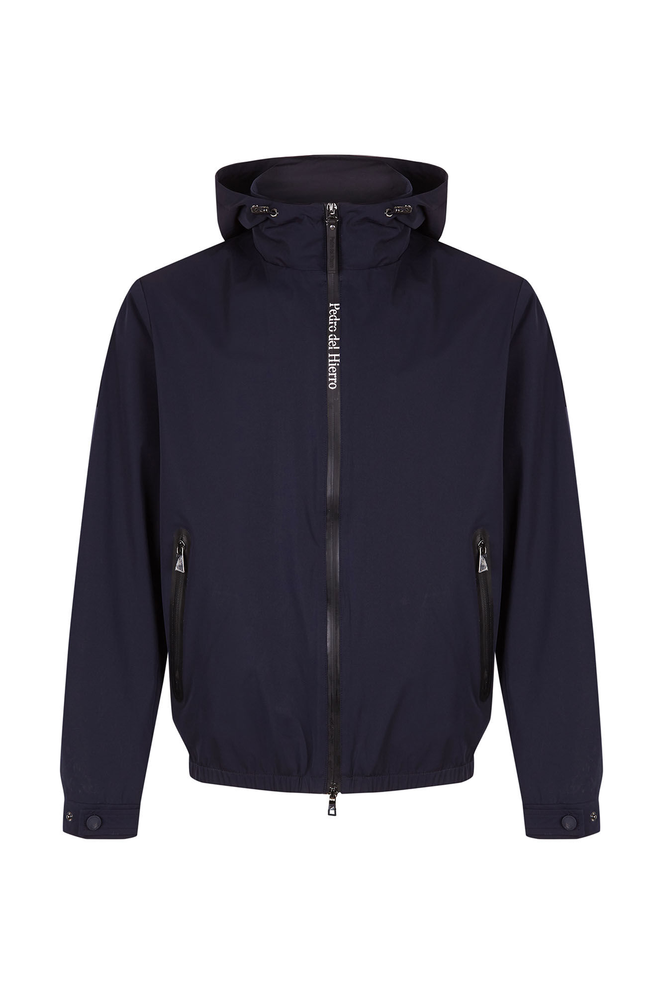 Pedro del Hierro Technical lightweight hooded jacket