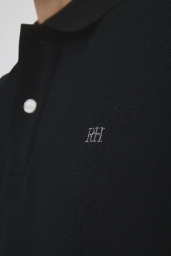 Pedro del Hierro Polo básico piqué Preto