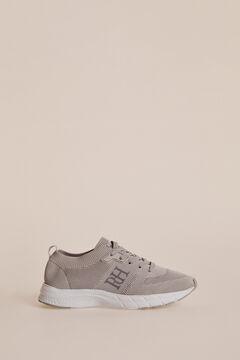 Pedro del Hierro Ultralight recycled textile sneaker Grey