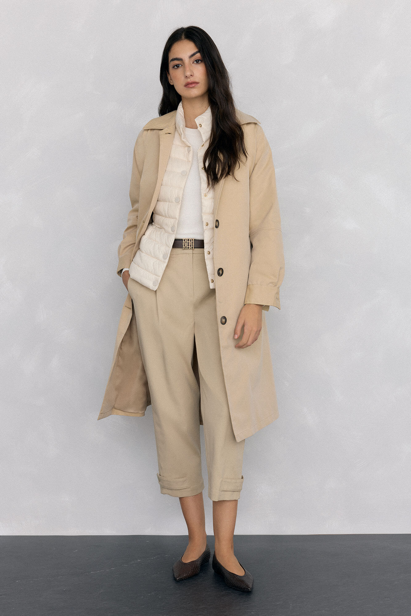 Pedro del Hierro Short peplum vest