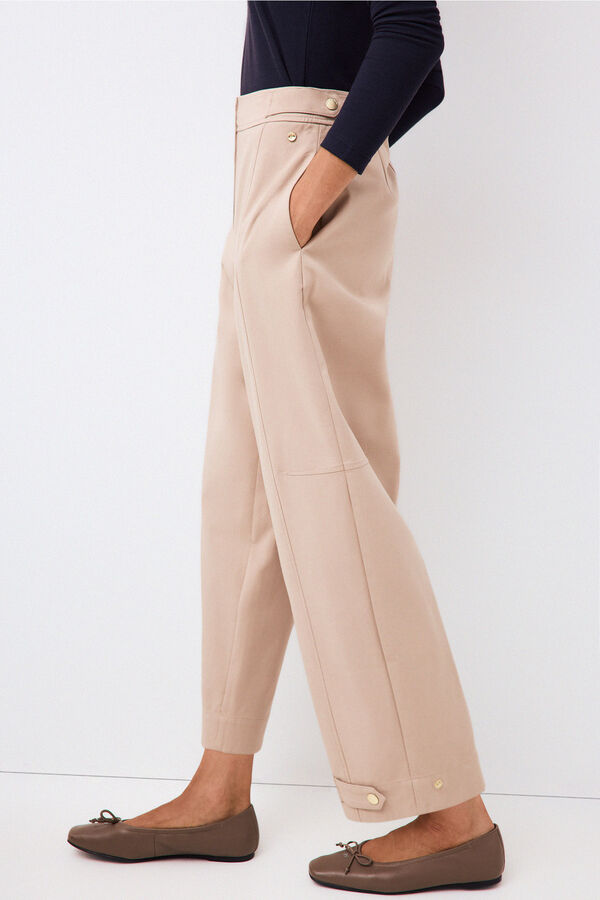 Pedro del Hierro Balloon trousers Beige