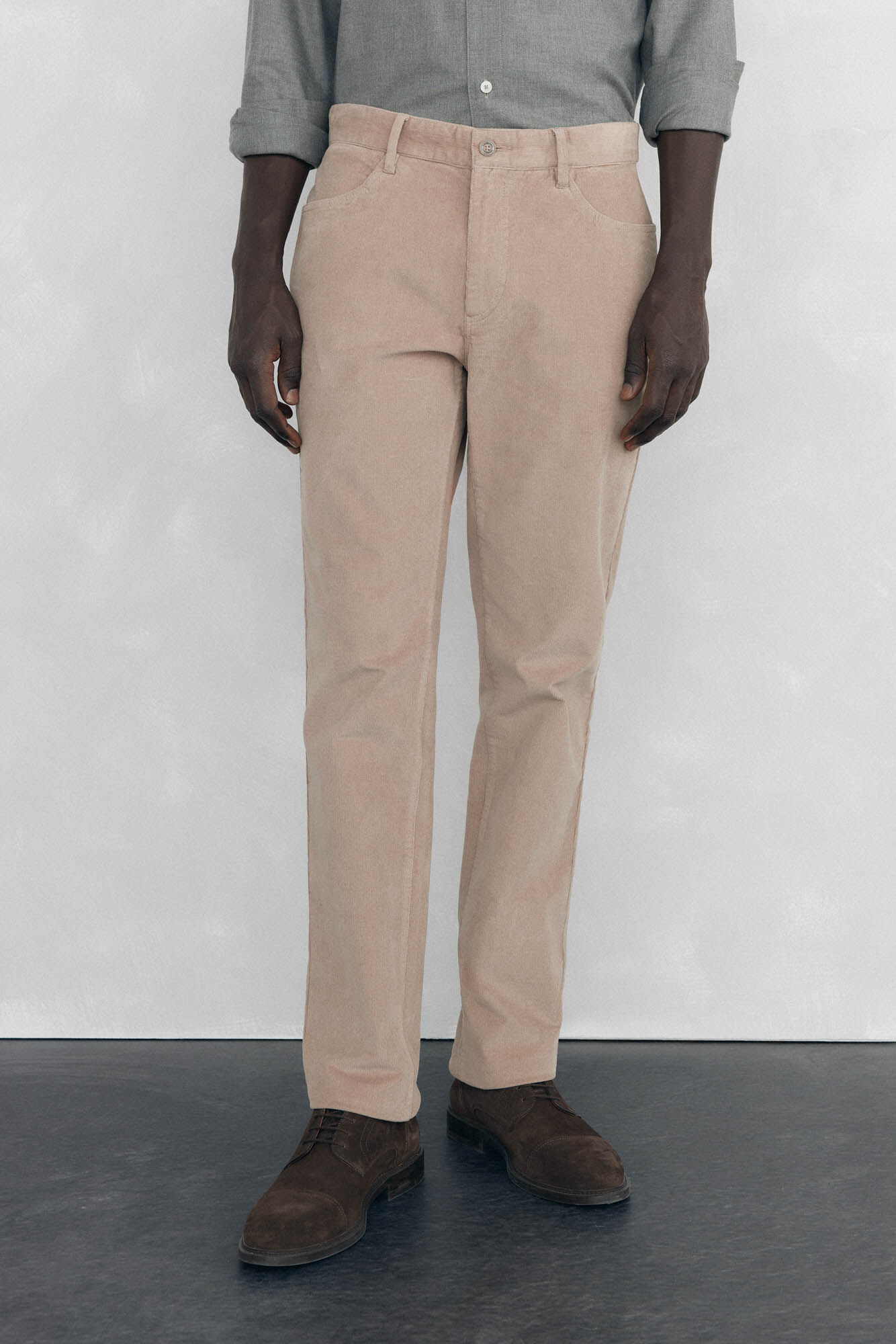 Pedro del Hierro Slim fit corduroy 5-pocket pants