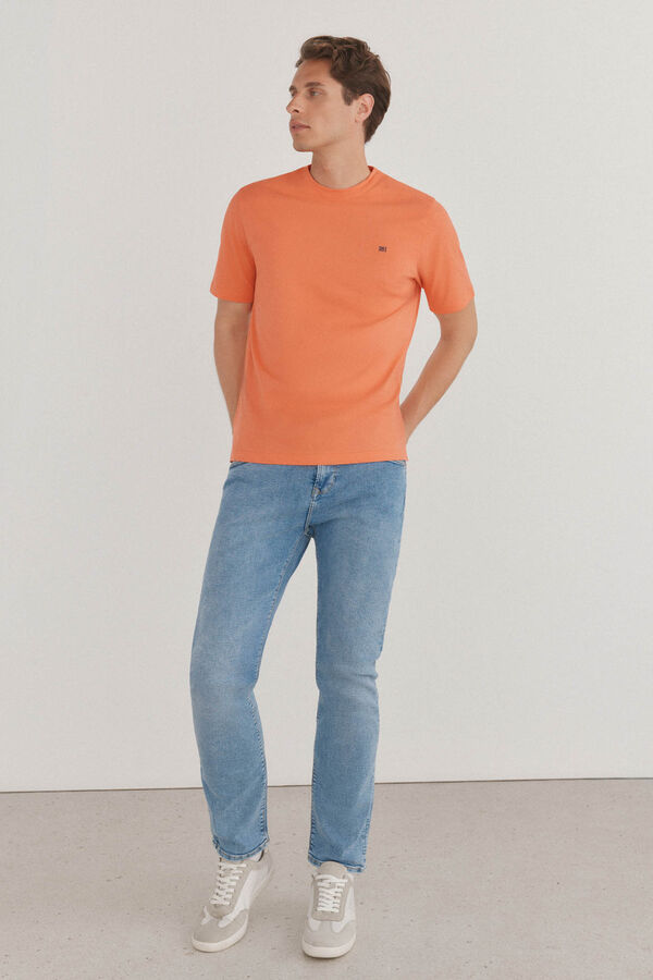 Pedro del Hierro Basic T-shirt Red