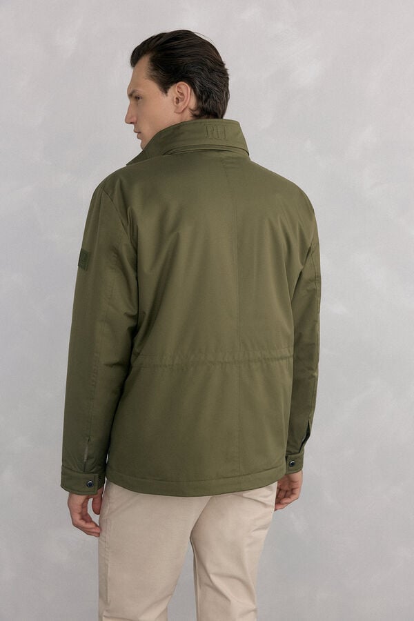 Pedro del Hierro Technical 4-pocket jacket Green