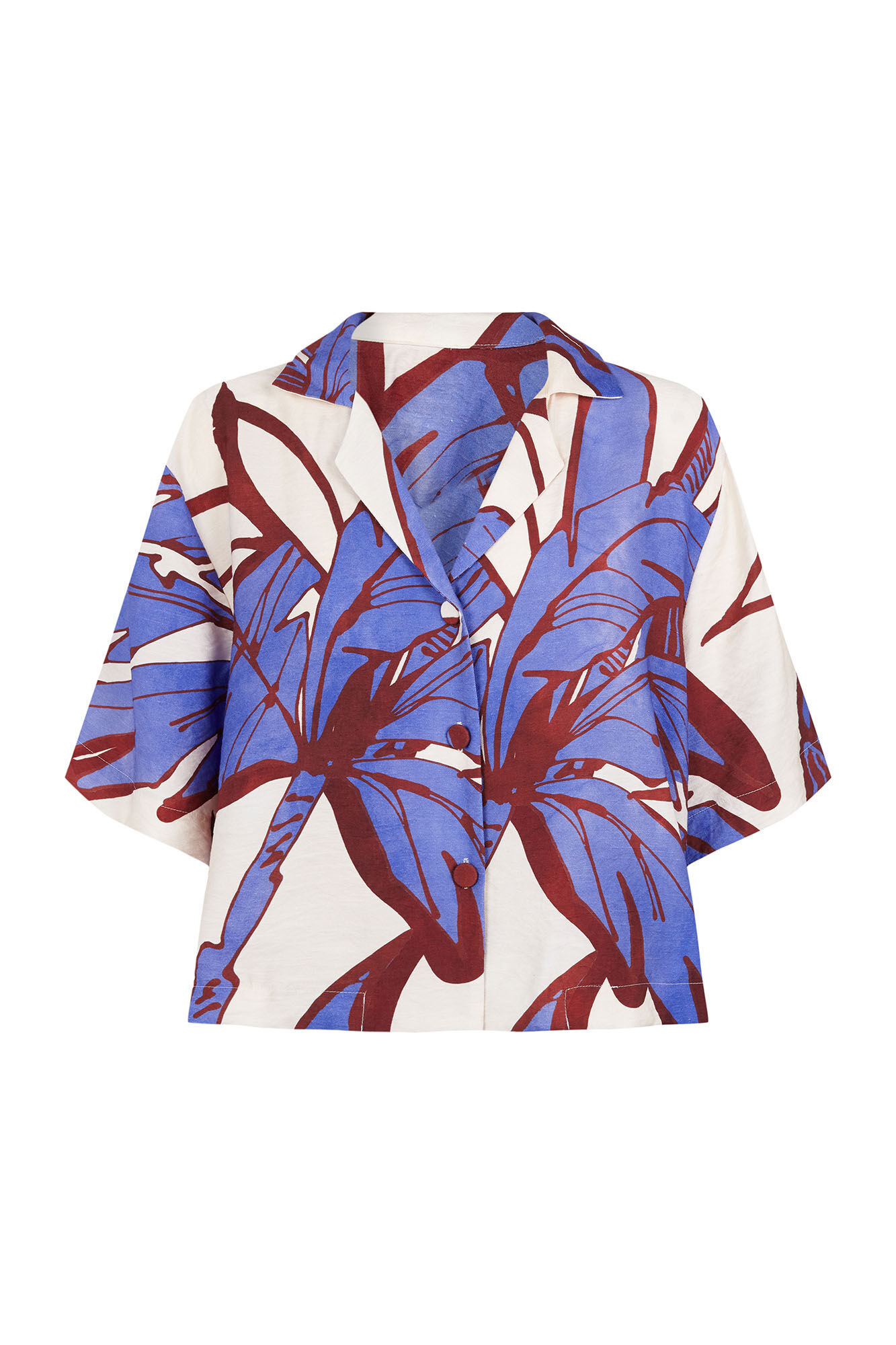 Pedro del Hierro Printed short sleeve shirt