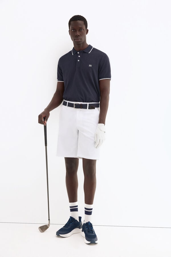 Pedro del Hierro Polo liso golf Azul