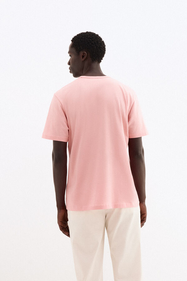 Pedro del Hierro Logo T-shirt Coral