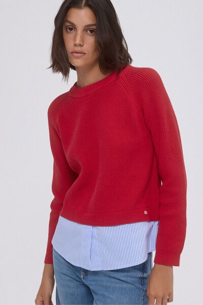 Pedro del Hierro Combined jumper Orange