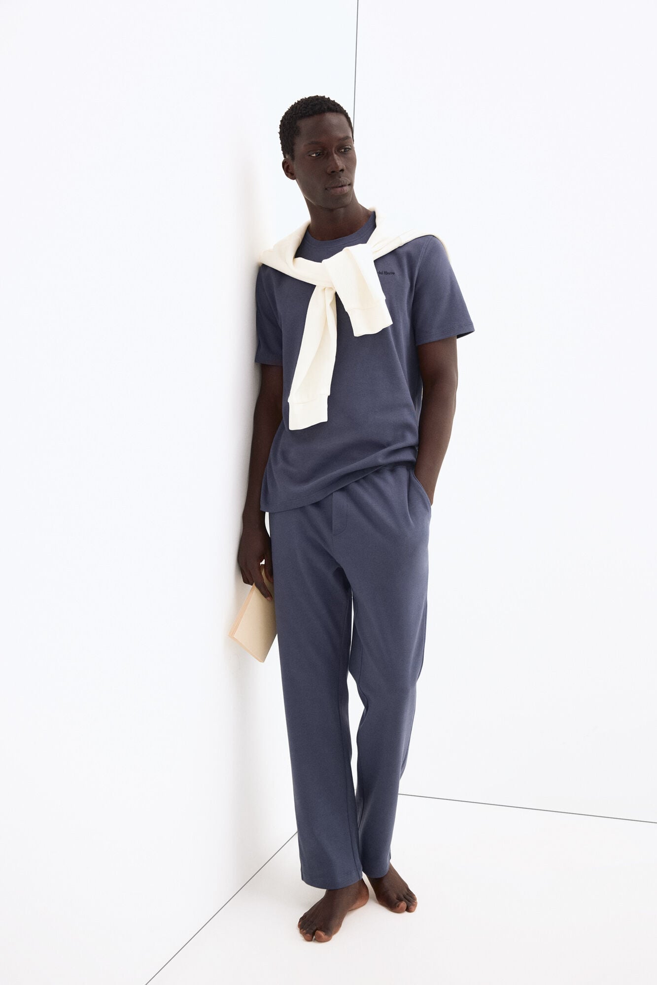 Pedro del Hierro Spanish cotton long trousers