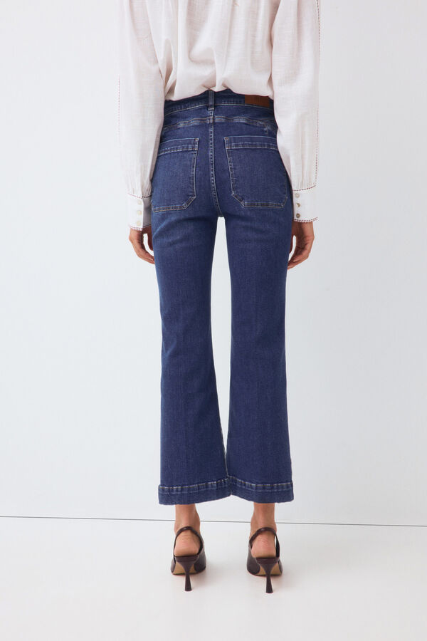 Pedro del Hierro Capri push up flare jeans Blue