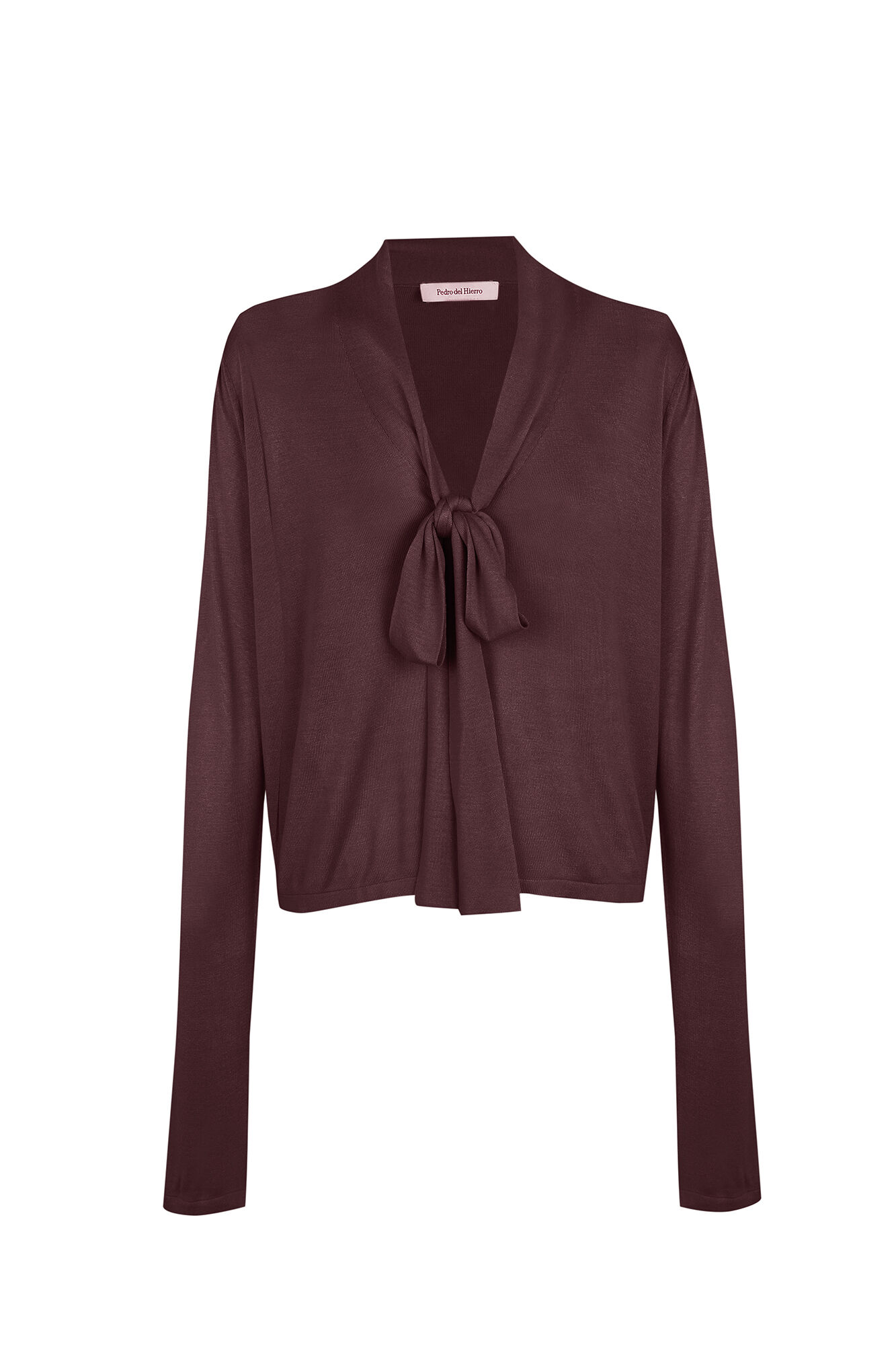 Pedro del Hierro Long sleeve tie jumper