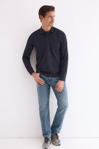 Pedro del Hierro Long sleeve polo shirt