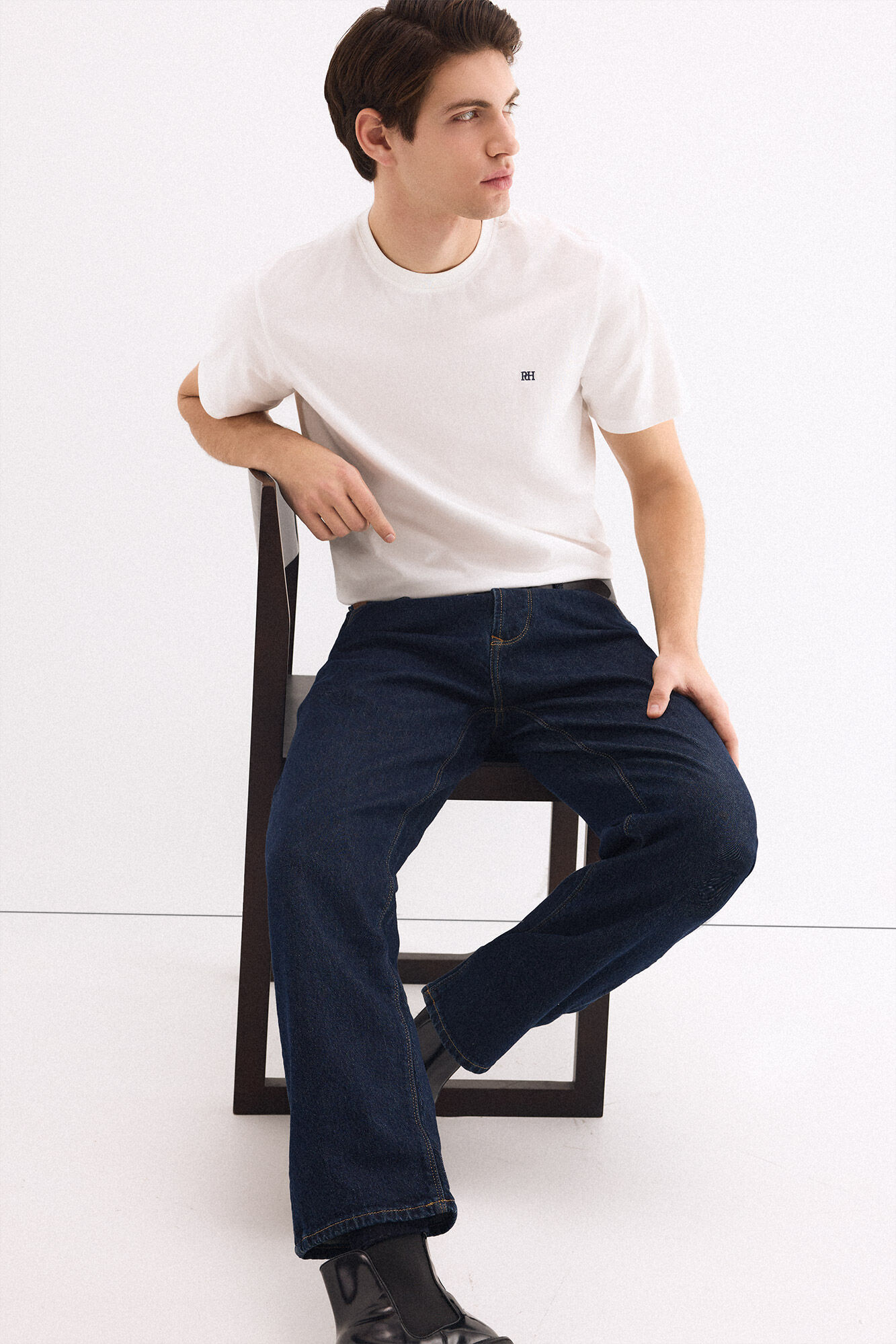 Pedro del Hierro Basic logo T-shirt