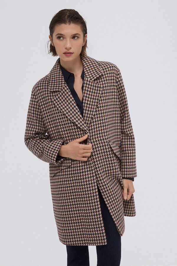 Pedro del Hierro Midi coat Brown