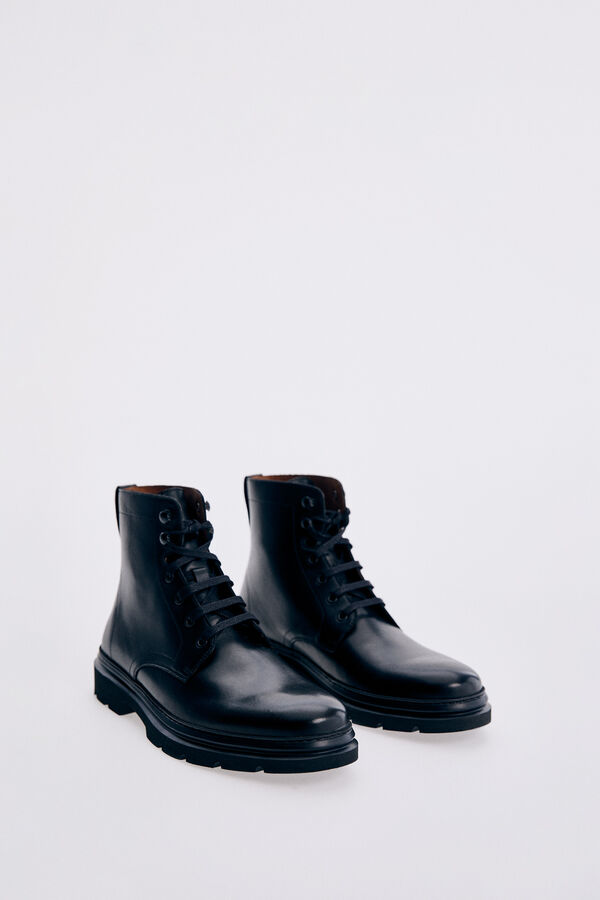 Pedro del Hierro Bota urbana piso goma Negro