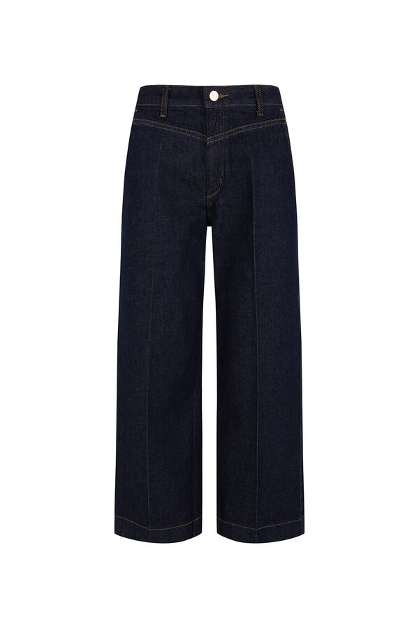 Pedro del Hierro Capri wide leg jeans Blue