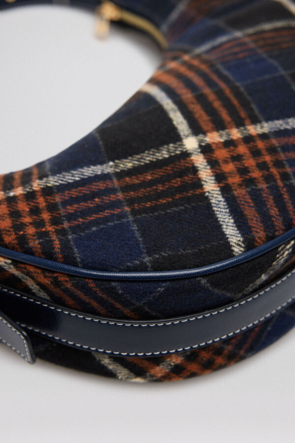 Pedro del Hierro Bolso hobbo cuadros Turquesa