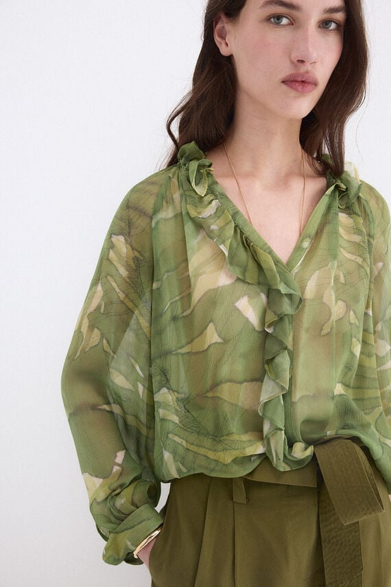 Blusa estampada