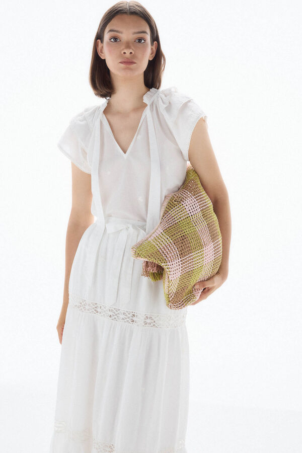 TFP by Tamara Falcó Embroidered blouse White