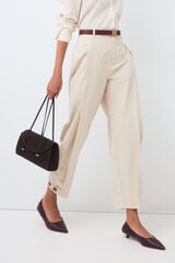 Pedro del Hierro Ecru casual trousers Ecru