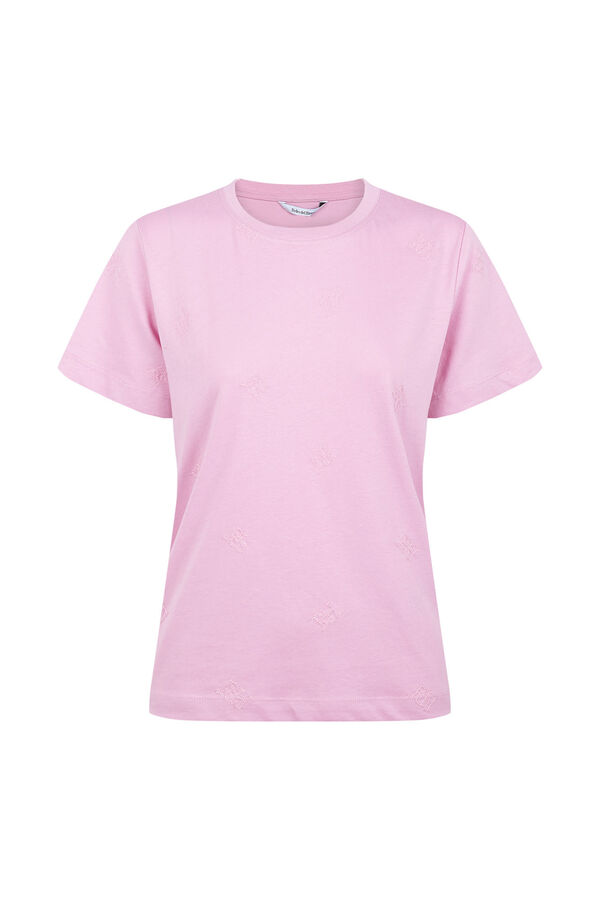 Pedro del Hierro T-shirt multilogo pdh Rosa