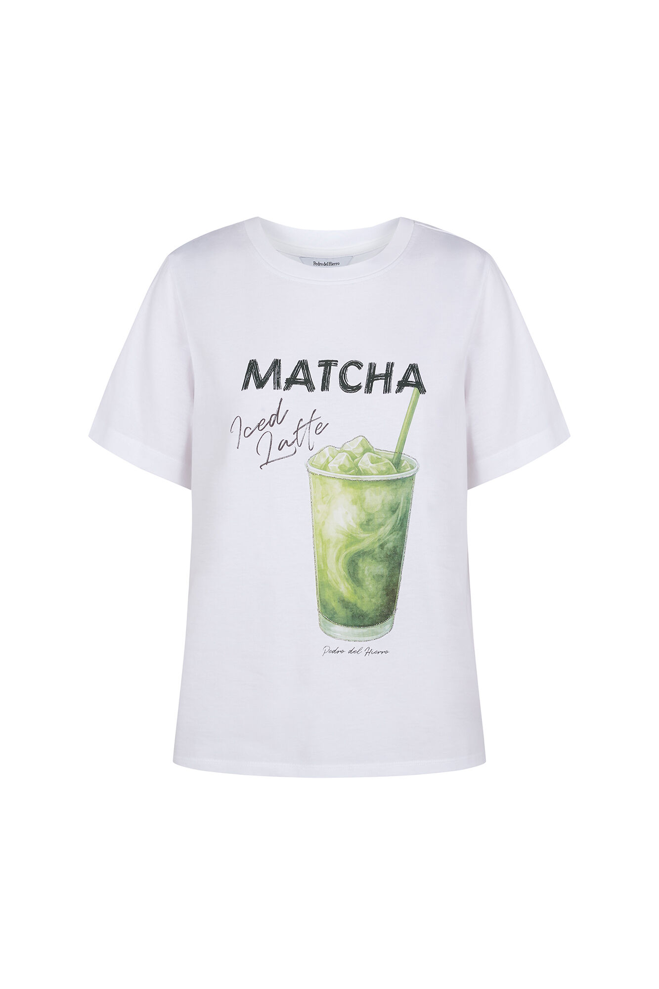 Pedro del Hierro T-shirt estampada na frente