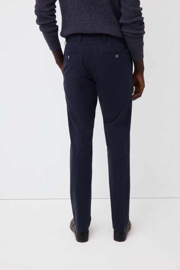 Pedro del Hierro Premium slim chinos Blue