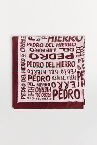 Pedro del Hierro Xale com logo de duas cores