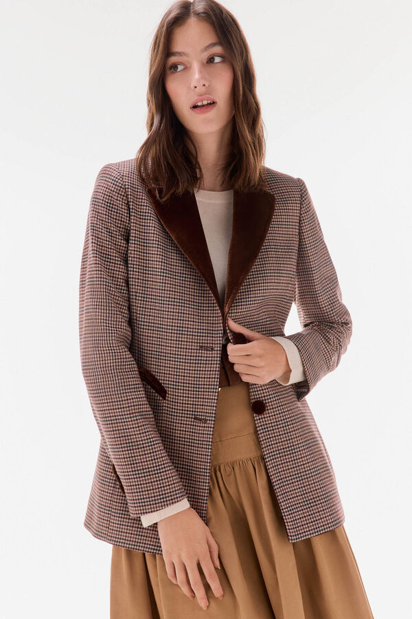 TFP by Tamara Falcó Double-breasted blazer Grey