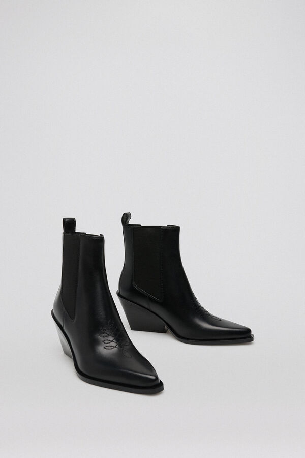 Pedro del Hierro Botim cowboy Preto