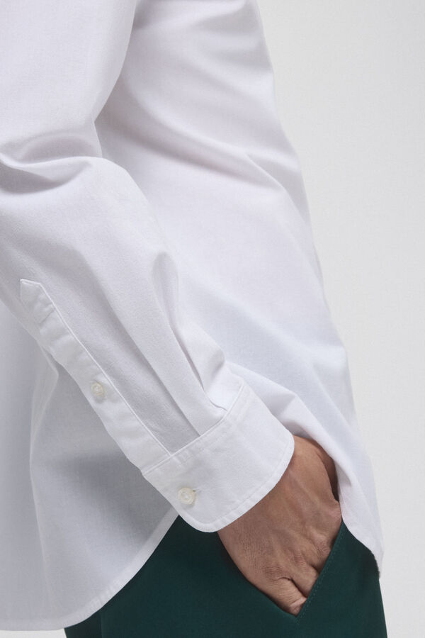 Pedro del Hierro Camisa tecido Branco