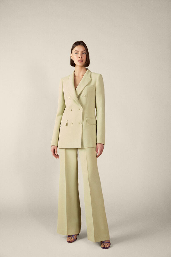 TFP by Tamara Falc&oacute; Double-breasted blazer Green