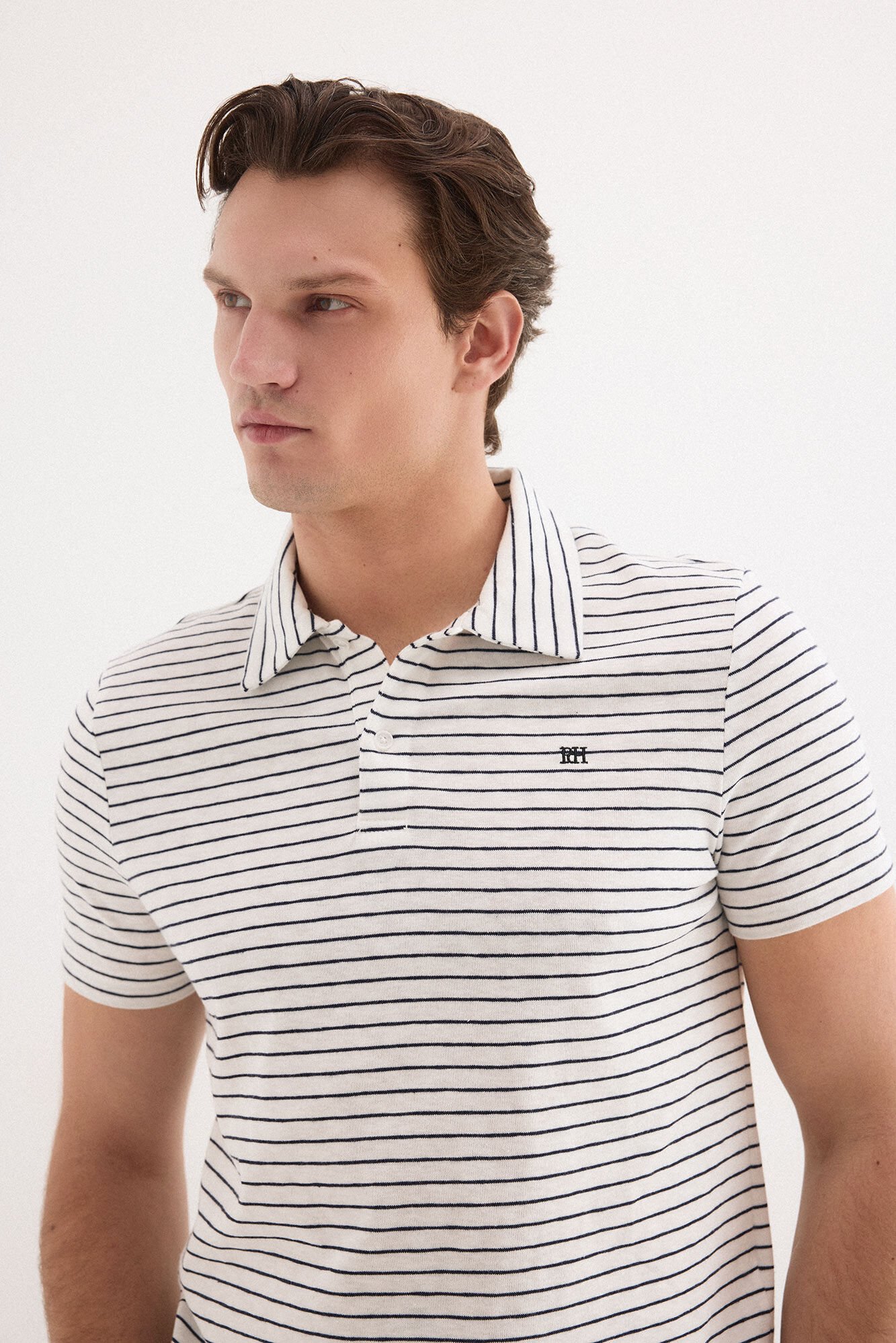 Pedro del Hierro Striped polo shirt