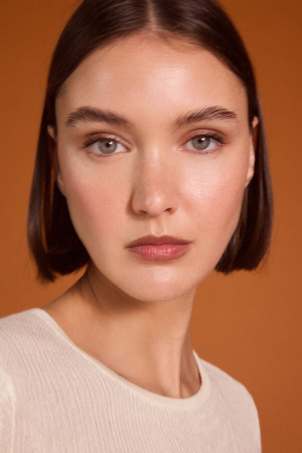 TFP by Tamara Falc&oacute; Camisola transparente de lantejoulas Ecru