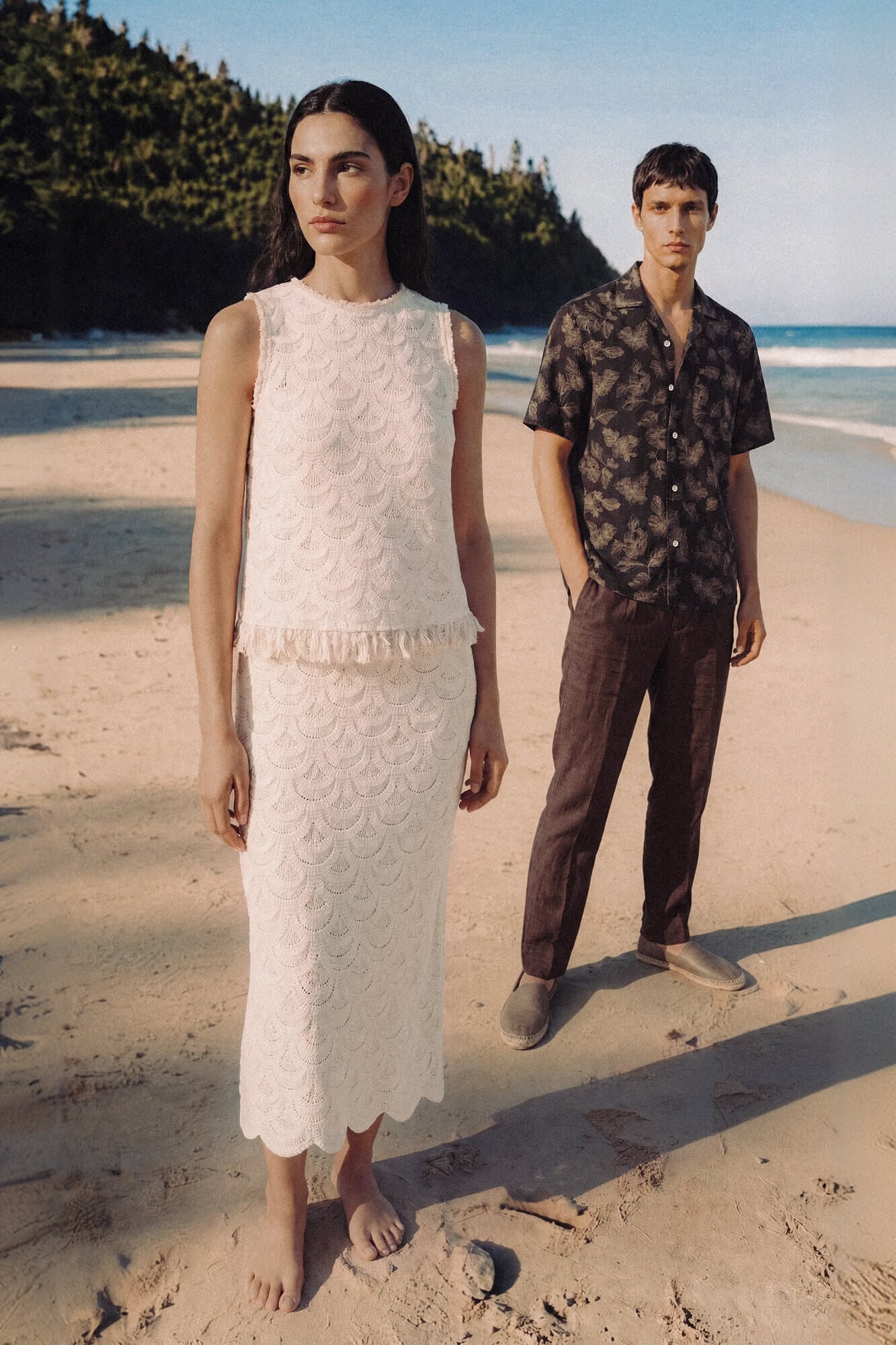 Pedro del Hierro Top crochet sem mangas