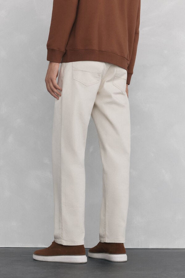 Pedro del Hierro Regular fit jeans Ecru