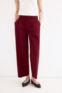 Pedro del Hierro Classic wide leg trousers