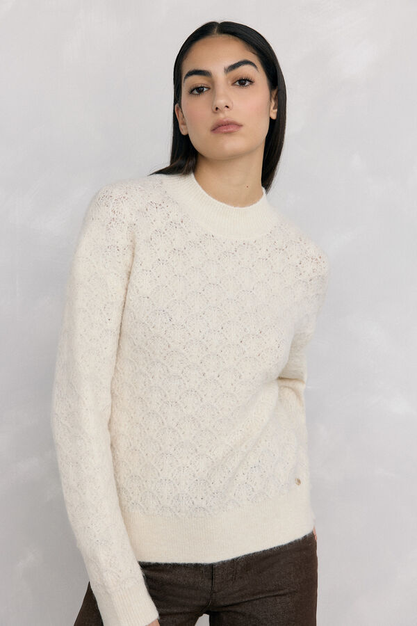 Pedro del Hierro Fantasy oversized sweater Ecru