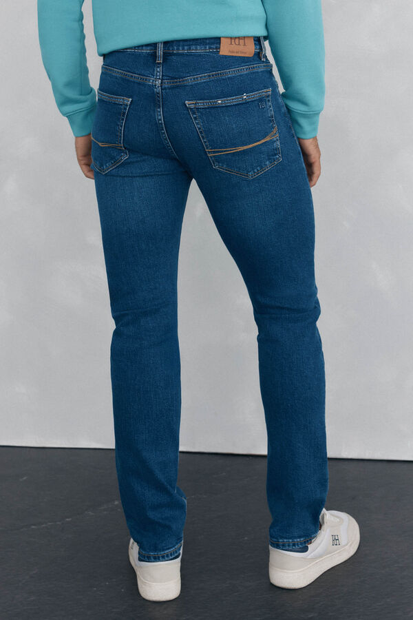Pedro del Hierro Slim fit Premium Flex jeans Blue