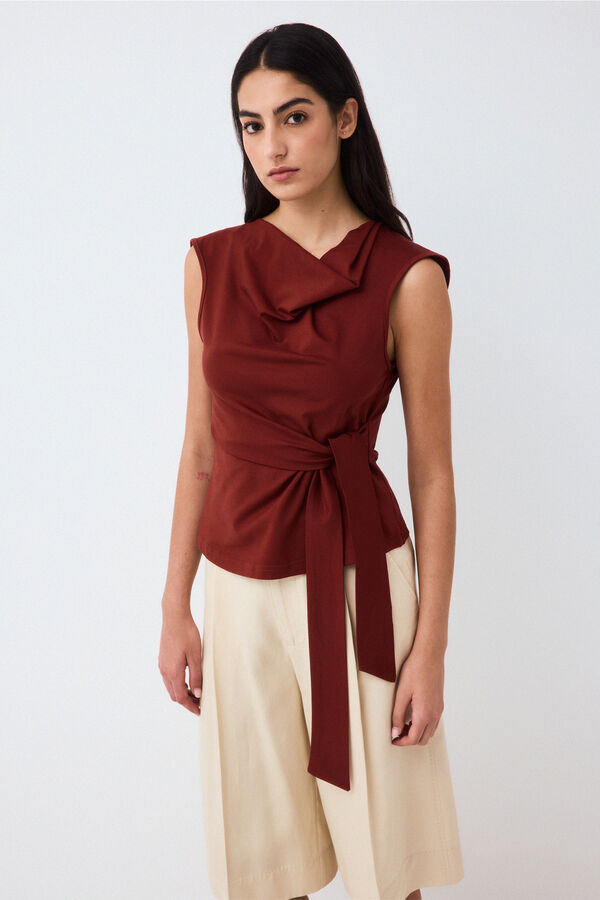 Pedro del Hierro Bow top Brown