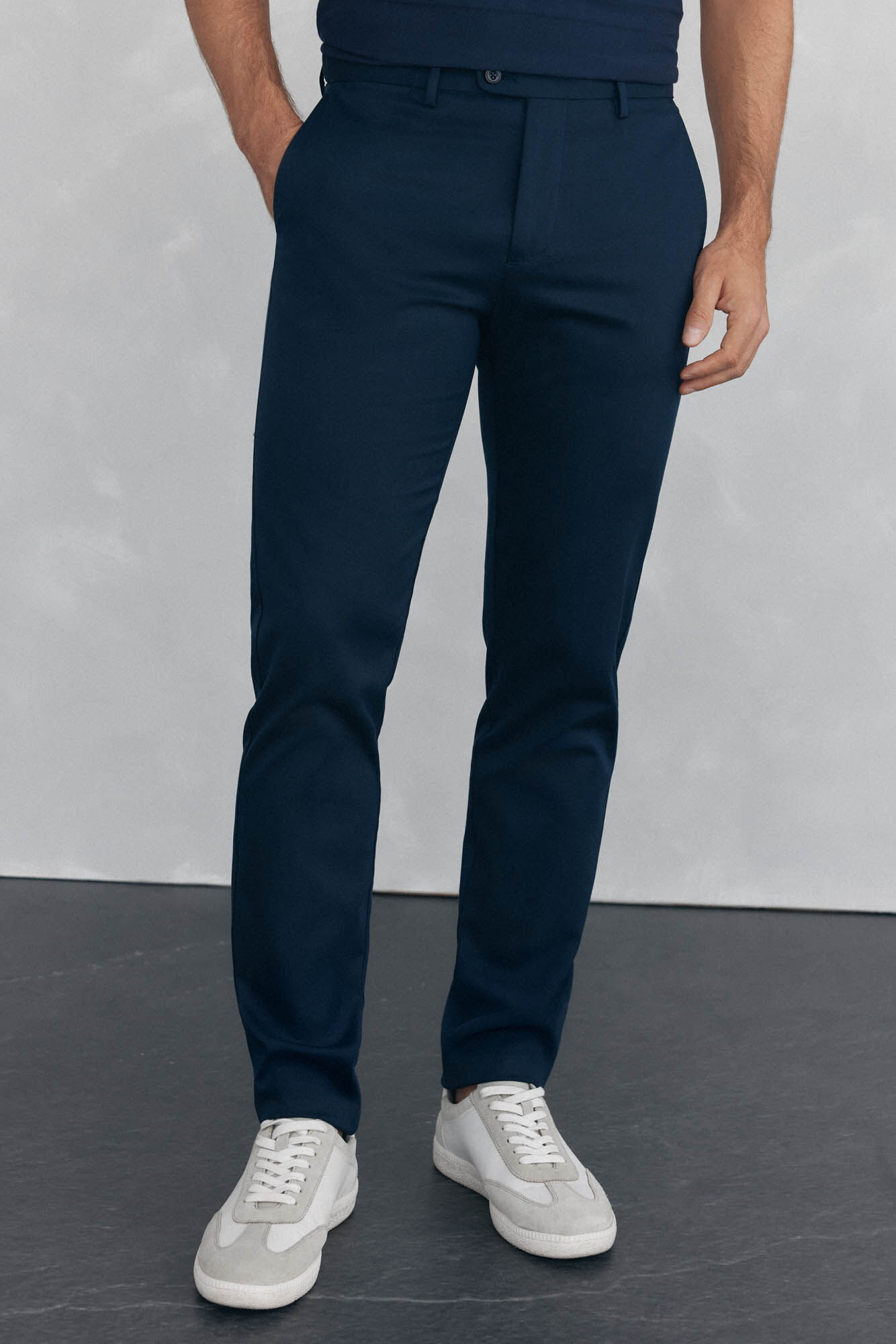 Pedro del Hierro Slim-fit print chinos pants