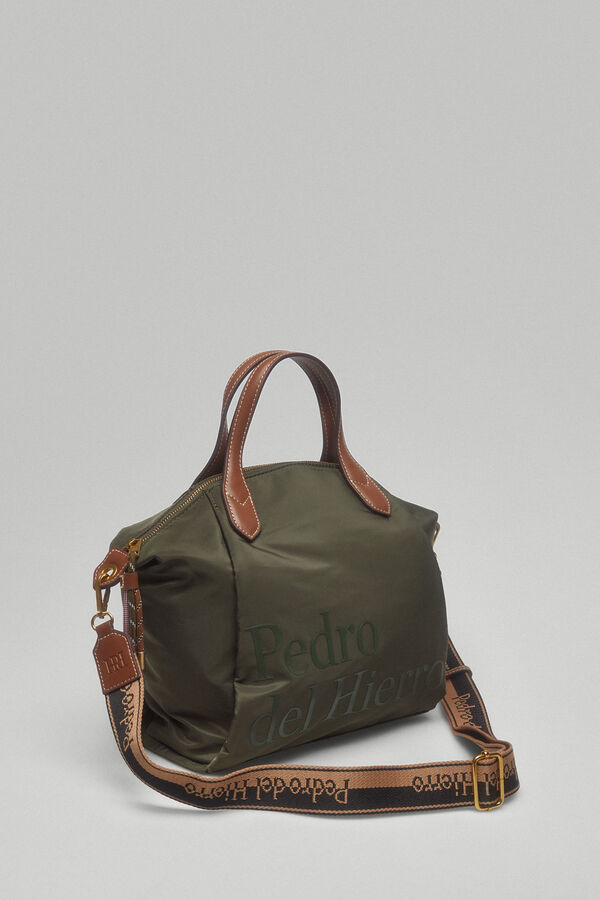 Pedro del Hierro Nylon shopper bag Green