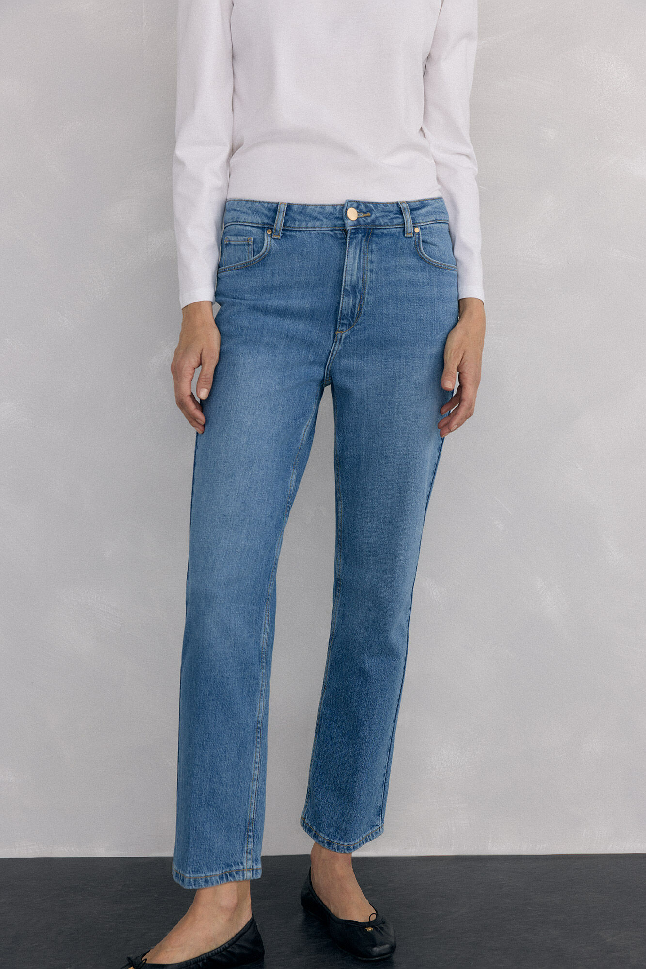 Pedro del Hierro Jeans straight basic