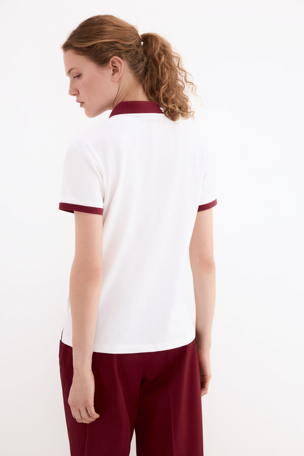 Pedro del Hierro Polo manga corta Blanco