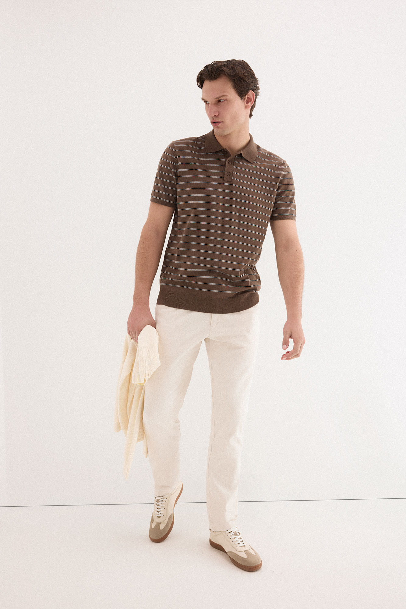 Pedro del Hierro Premium structured short sleeve polo shirt