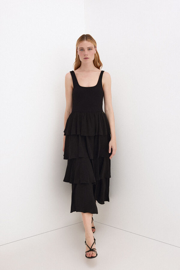 Pedro del Hierro Ballerina dress Black