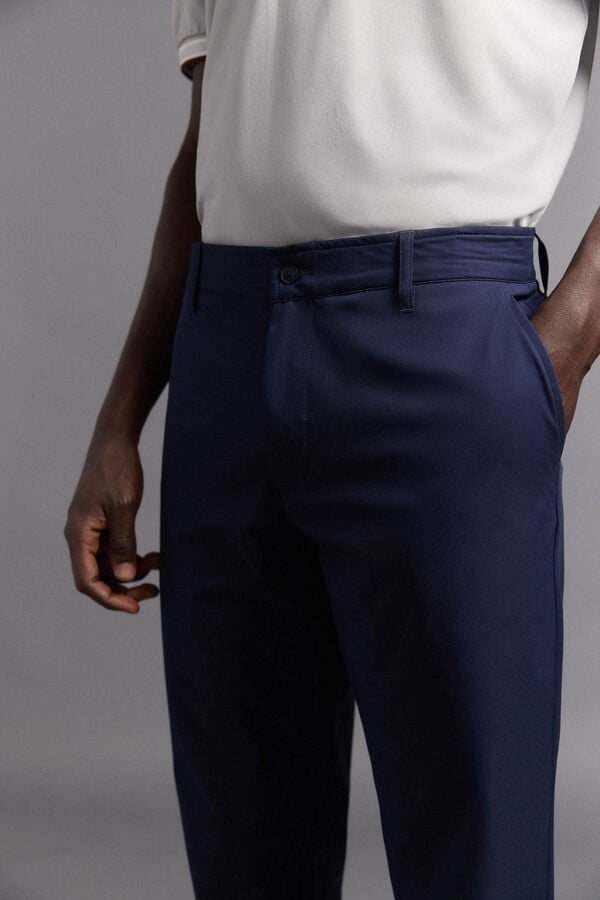 Pedro del Hierro Long golf pants Blue
