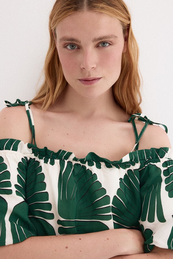 Pedro del Hierro Printed dress Green