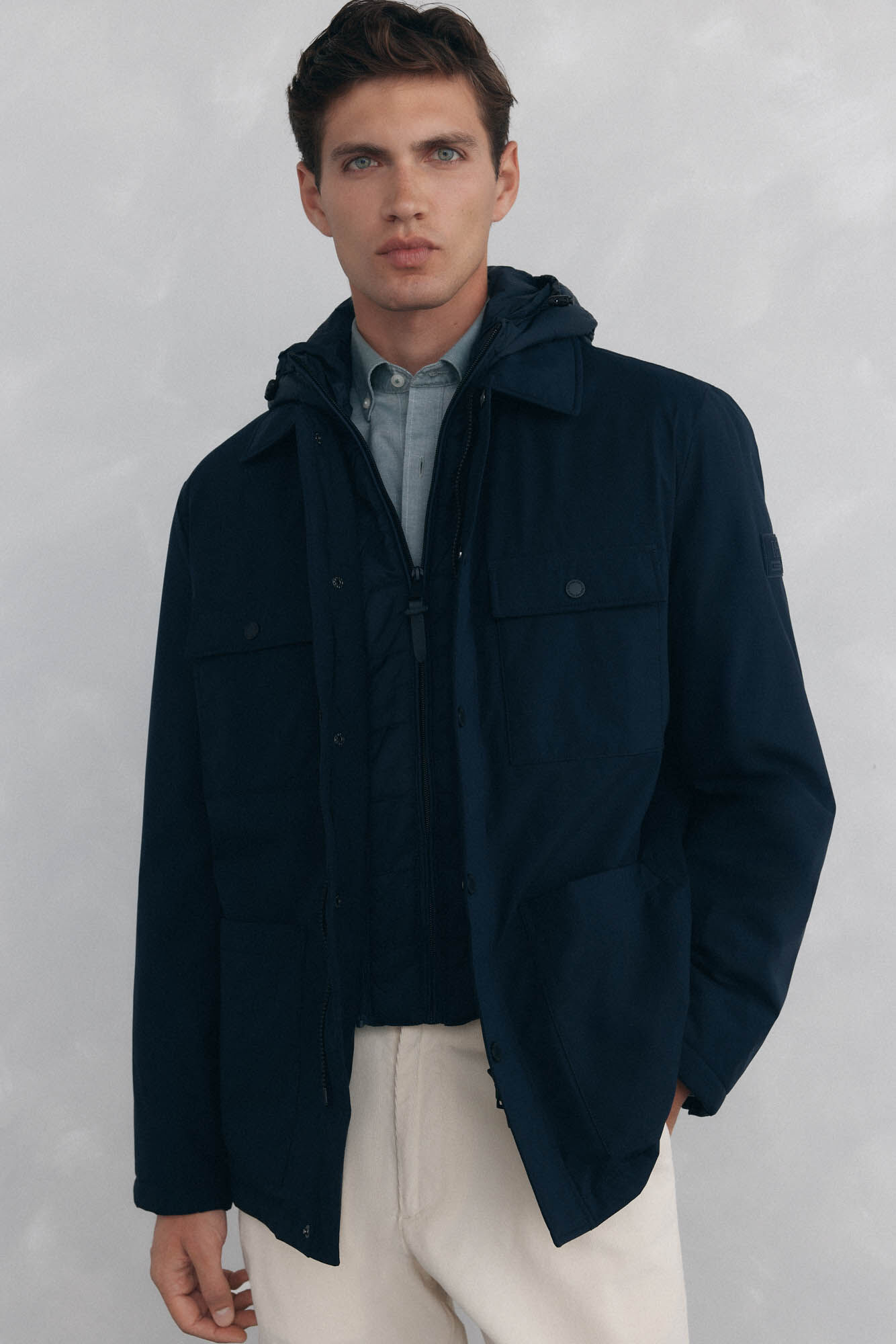 Pedro del Hierro 4-pocket jacket with views